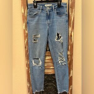 Levi Strauss  721 high rise skinny jeans